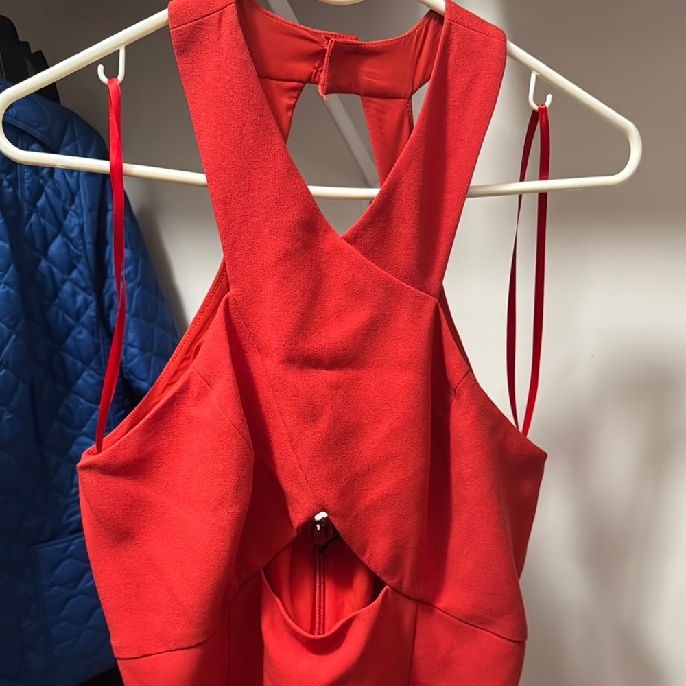 BCBGMaxAzria Bold Red Dress